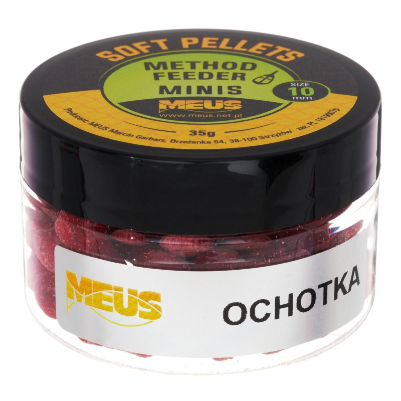 Soft Pellets MINIS 35g / 10mm Meus Soft Pellets MINIS 35g / 10mm Meus