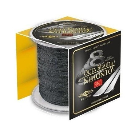 Plecionka Mikado Nihonto Octa Braid 300m - 0,12mm czarny