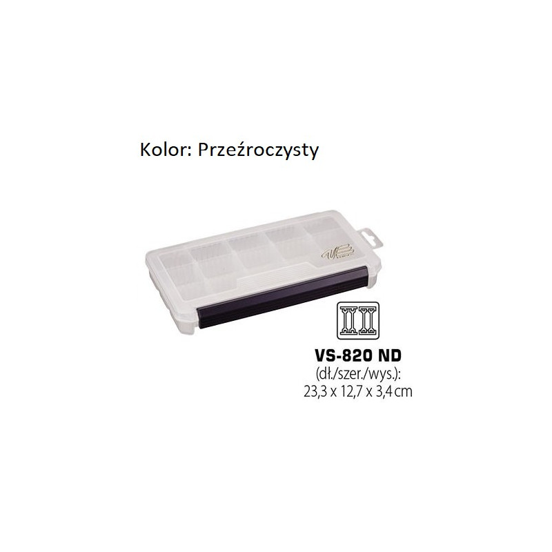 Pudełko Versus na akcesoria VS-820 JME-VS-820NDM.gs / 23,3 x 12,7 x 3,4 cm Pudełko Versus na akcesoria VS-820 JME-VS-820NDM.gs / 23,3 x 12,7 x 3,4 cm