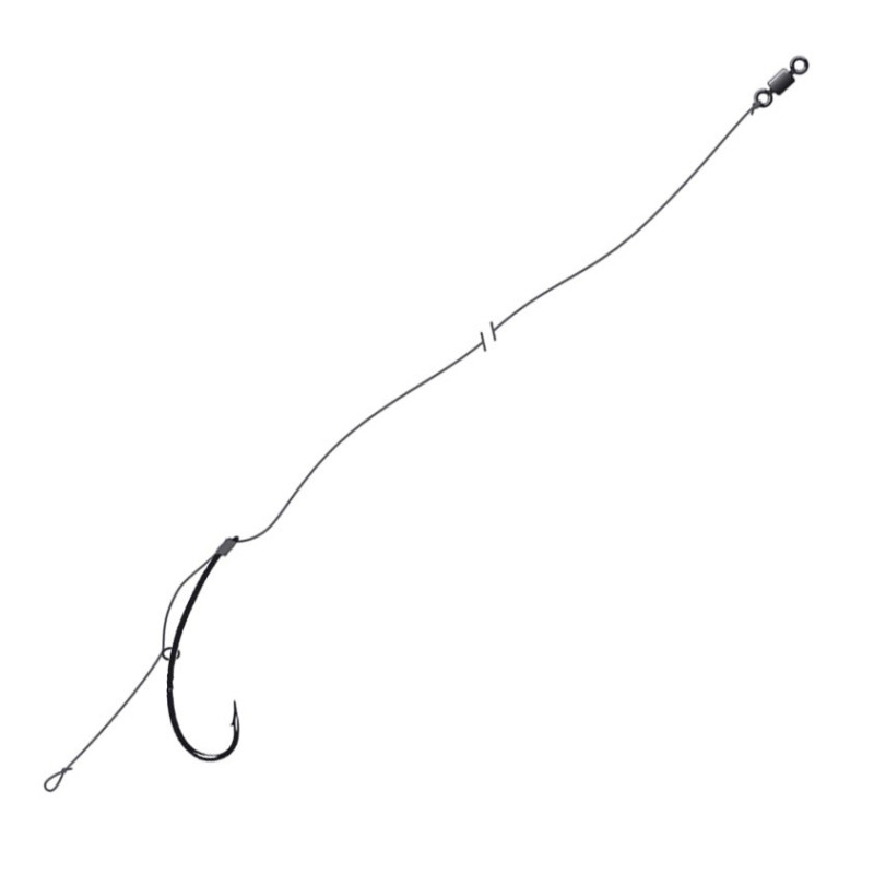 Przypon Jaxon Pro Carp Ring Hair Rig hak 2 Przypon Jaxon Pro Carp Ring Hair Rig hak 2