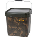Wiadro FOX Camo Square Bucket CBT007 Wiadro FOX Camo Square Bucket CBT007