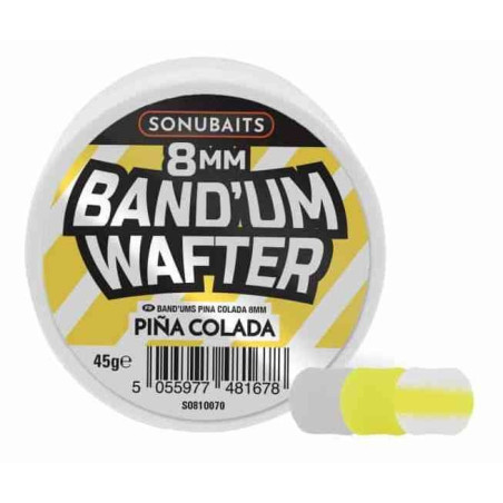 Pellet haczykowy Sonubaits Band\'Um Wafters 45g - 8mm Pina colada