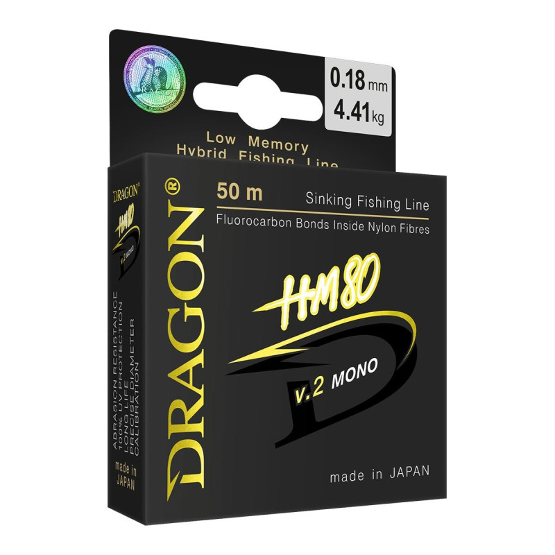 Żyłka Dragon HM80 V.2 Mono 150m / 0,301mm Żyłka Dragon HM80 V.2 Mono 150m / 0,301mm