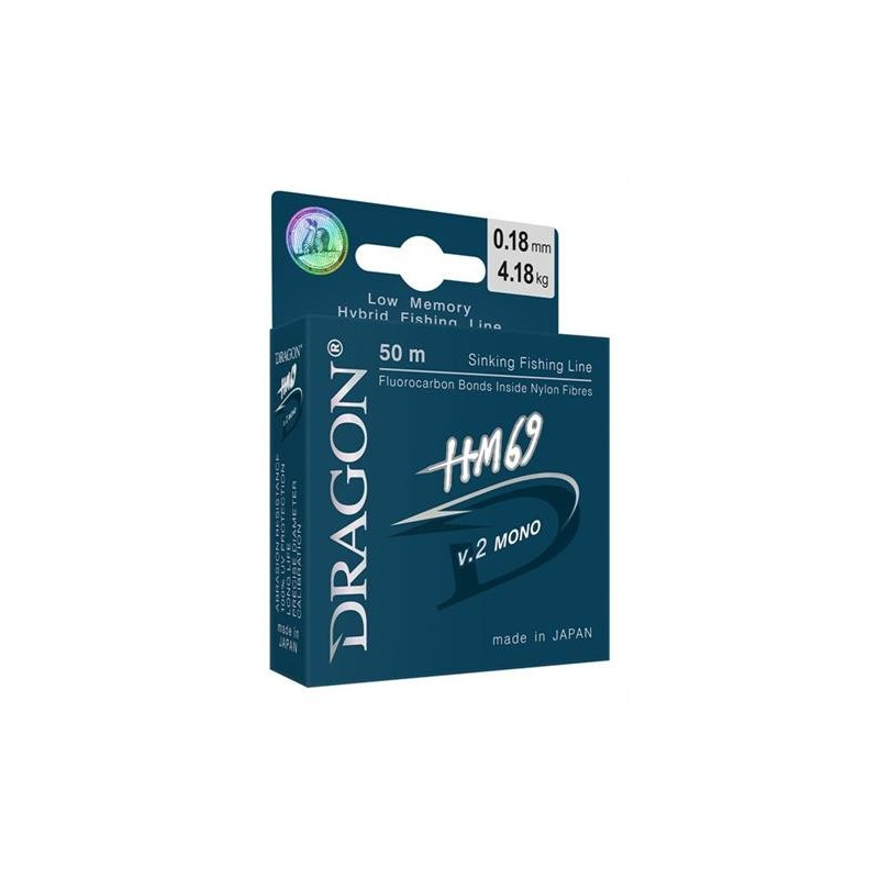Żyłka Dragon HM69 V.2 Mono 150m / 0,303mm Żyłka Dragon HM69 V.2 Mono 150m / 0,303mm