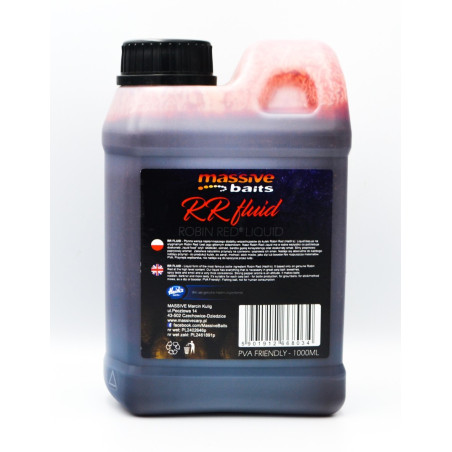 Dodatek Massive Baits 1000ml - Red Shrimp Dodatek Massive Baits 1000ml - Red Shrimp