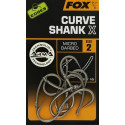 Haczyki karpiowe FOX Curve Shank X hak 2 Haczyki karpiowe FOX Curve Shank X hak 2
