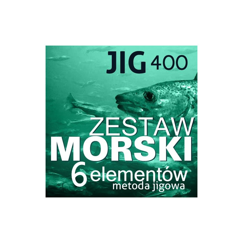 Zestaw morski 400 JIG Zestaw morski 400 JIG