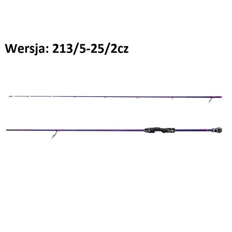 Wędka Delphin TOXIC 2G 213cm / 5-25g Wędka Delphin TOXIC 2G 213cm / 5-25g