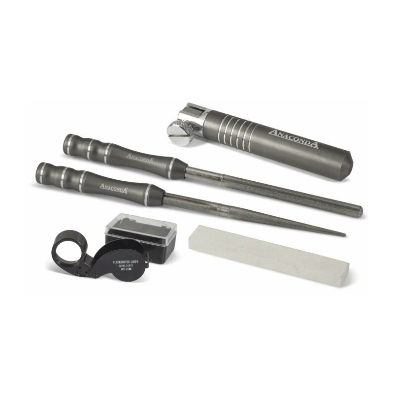 Zestaw do ostrzenia haków Anaconda Zestaw do ostrzenia haków Anaconda