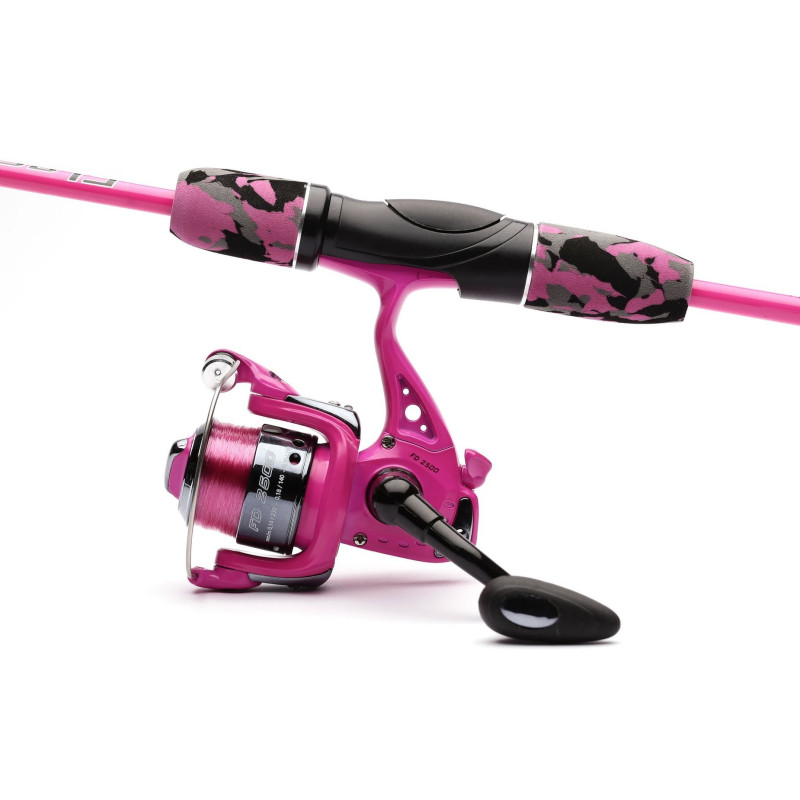 Wędka Saenger z kołowrotkiem Flash Light Stick 40 195cm / 15-40g Wędka Saenger z kołowrotkiem Flash Light Stick 40 195cm / 15-40g