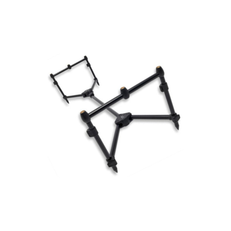 Rod Pod Daiwa niskopoziomowy na 3 wędki Black Widow 18705-200 Rod Pod Daiwa niskopoziomowy na 3 wędki Black Widow 18705-200