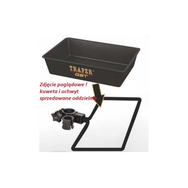 Uchwyt do kuwety 34 x 24 x 10.5 cm Traper Uchwyt do kuwety 34 x 24 x 10.5 cm Traper