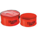 Zestaw pojemników Traper PCV GST Czarny 36122 / 33x15cm / 29x13cm