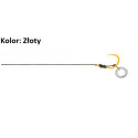 Haczyk Traper bezzadziorowy z przyponem Extreme Ring roz. 10/25 LBS