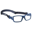 Okulary Wiley X Fierce Przeźroczyste z matowo-szaro-niebieską ramką roz. M
