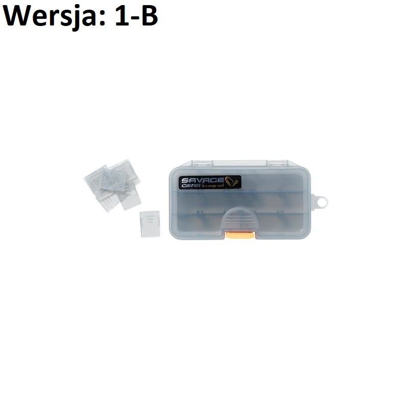 Pudełko na przynęty Savage Gear 1-4/B svs76768 / 13,8 x 7,7 x 3,1cm