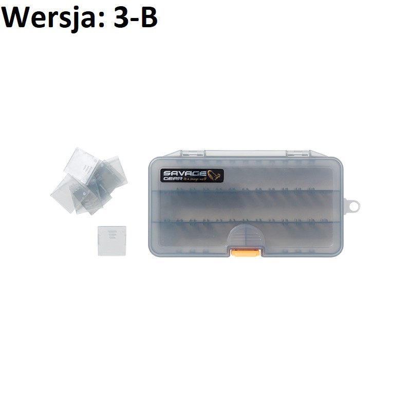 Pudełko na przynęty Savage Gear 1-4/B svs76768 / 13,8 x 7,7 x 3,1cm