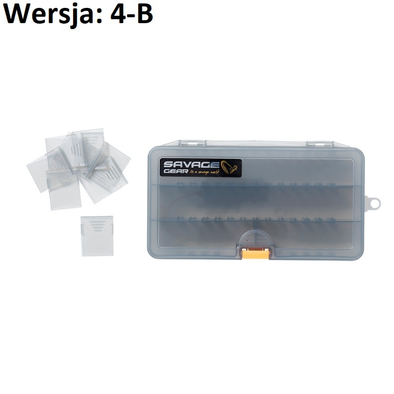 Pudełko na przynęty Savage Gear 1-4/B svs76768 / 13,8 x 7,7 x 3,1cm