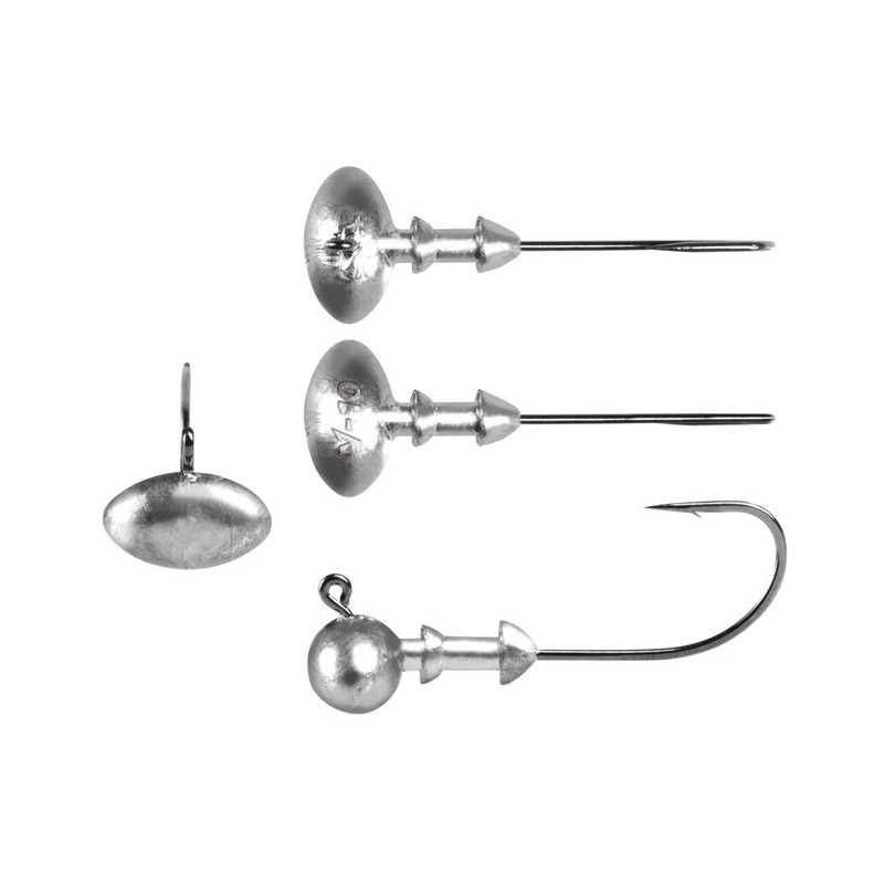 Główka jigowa Mustad FOOTBALL hak 2 / 5g / 3szt. Główka jigowa Mustad FOOTBALL hak 2 / 5g / 3szt.