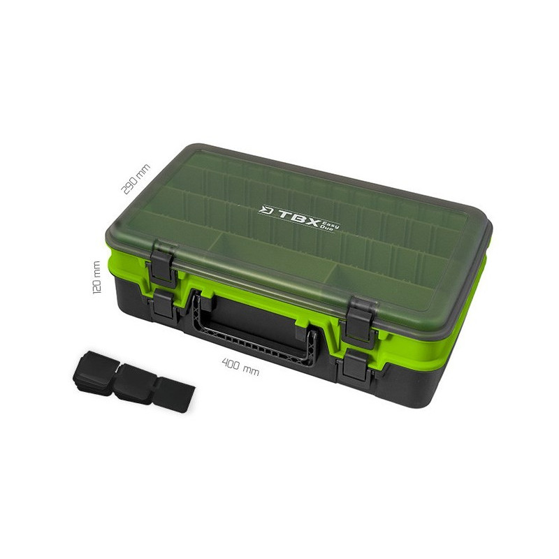 Pudełko Delphin TBX EasyDuo 385-10P 101000685 / 38,5 x 27 x 12,5cm