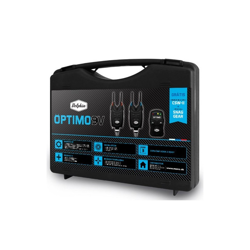 Zestaw Optimo 9V+CSWII+snag 2+1 Delphin