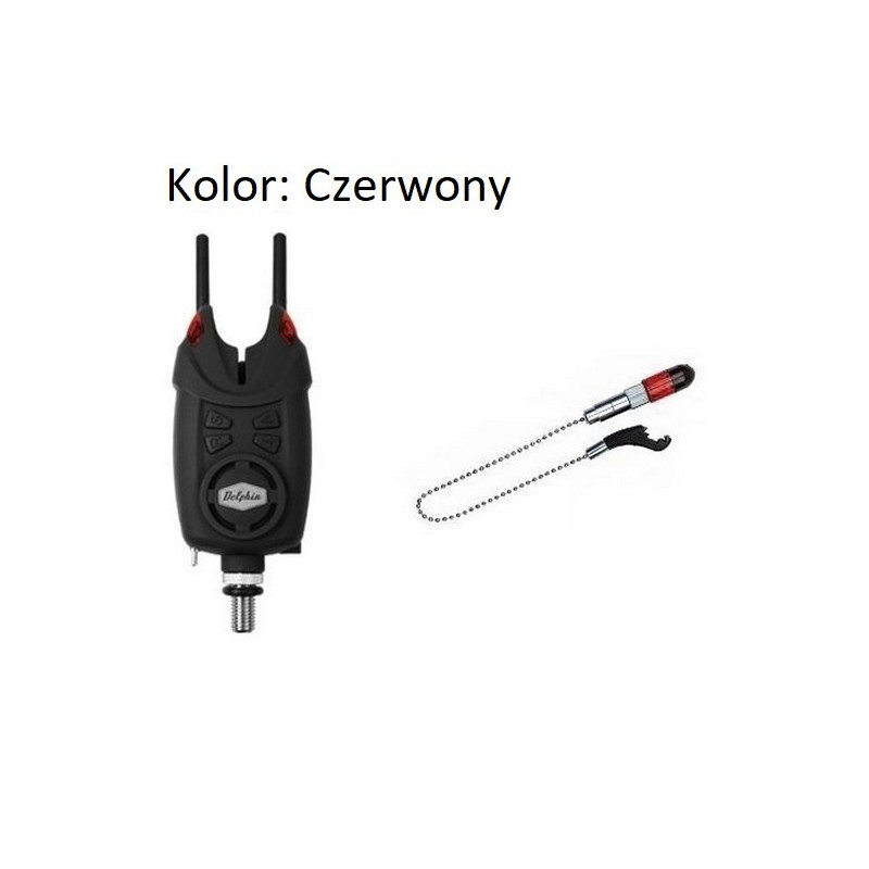 Sygnalizator Delphin do zestawu OPTIMO 9V+CSWII+snag czerwony Sygnalizator Delphin do zestawu OPTIMO 9V+CSWII+snag czerwony
