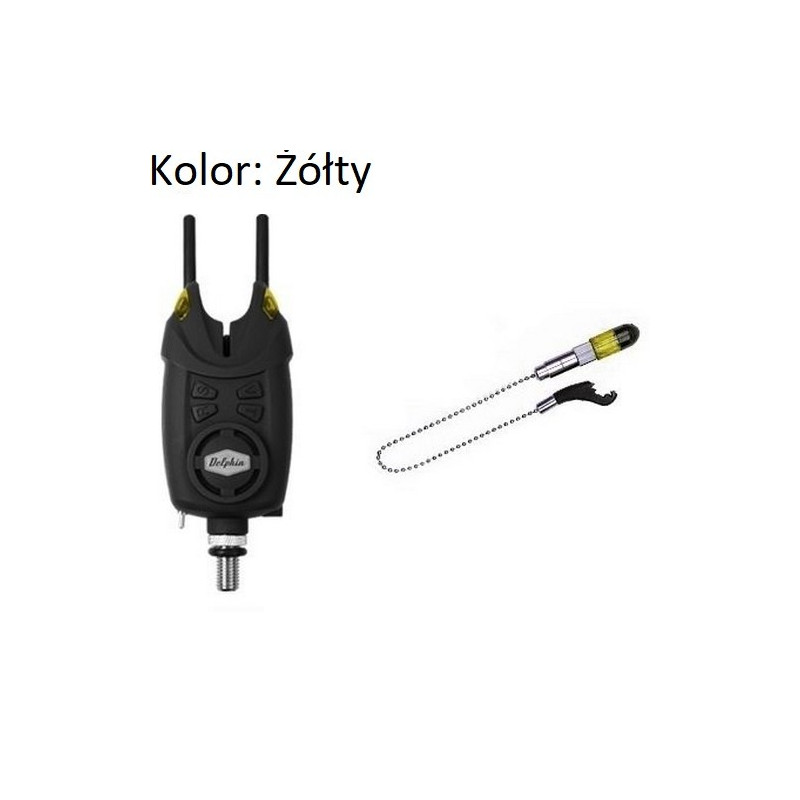Sygnalizator Delphin do zestawu OPTIMO 9V+CSWII+snag zielony Sygnalizator Delphin do zestawu OPTIMO 9V+CSWII+snag zielony
