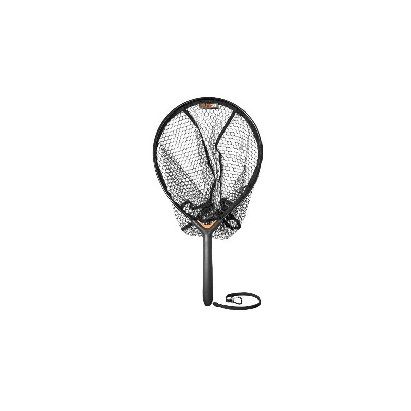 Podbierak Delphin spinningowy SPIN-R podgumowana siatka 40 x 30cm Podbierak Delphin spinningowy SPIN-R podgumowana siatka 40 x 30cm