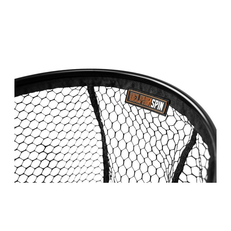 Podbierak Delphin spinningowy SPIN-R podgumowana siatka 40 x 30cm Podbierak Delphin spinningowy SPIN-R podgumowana siatka 40 x 30cm