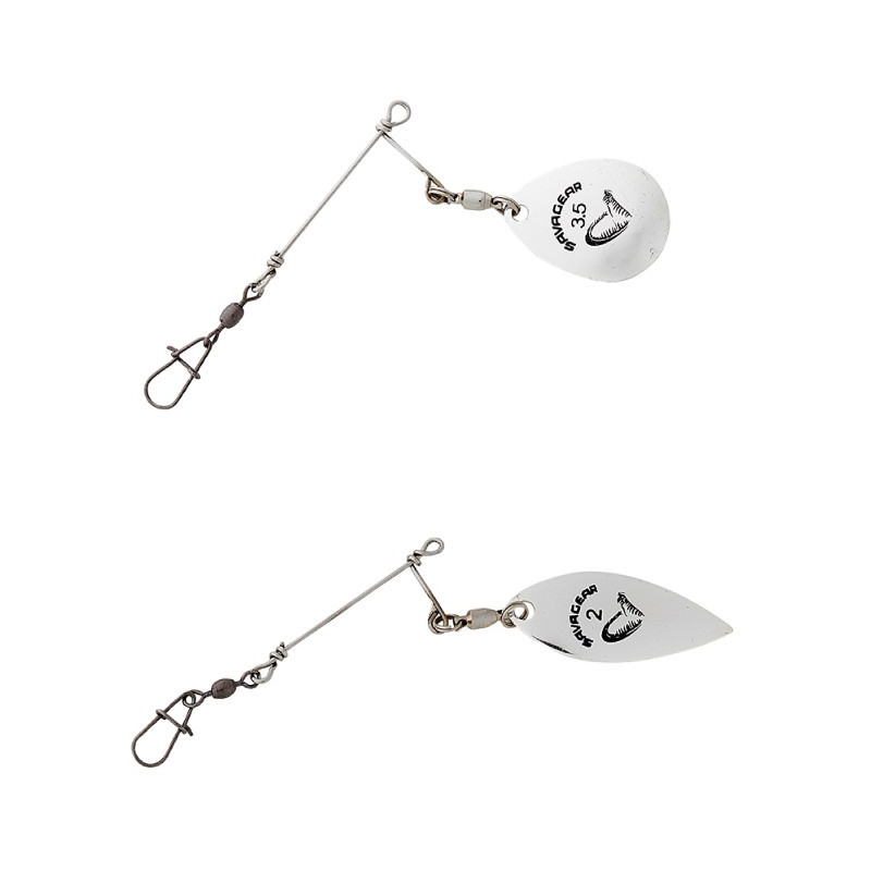 Zestaw Easyon Spinner Bait Srebrny Savage Gear