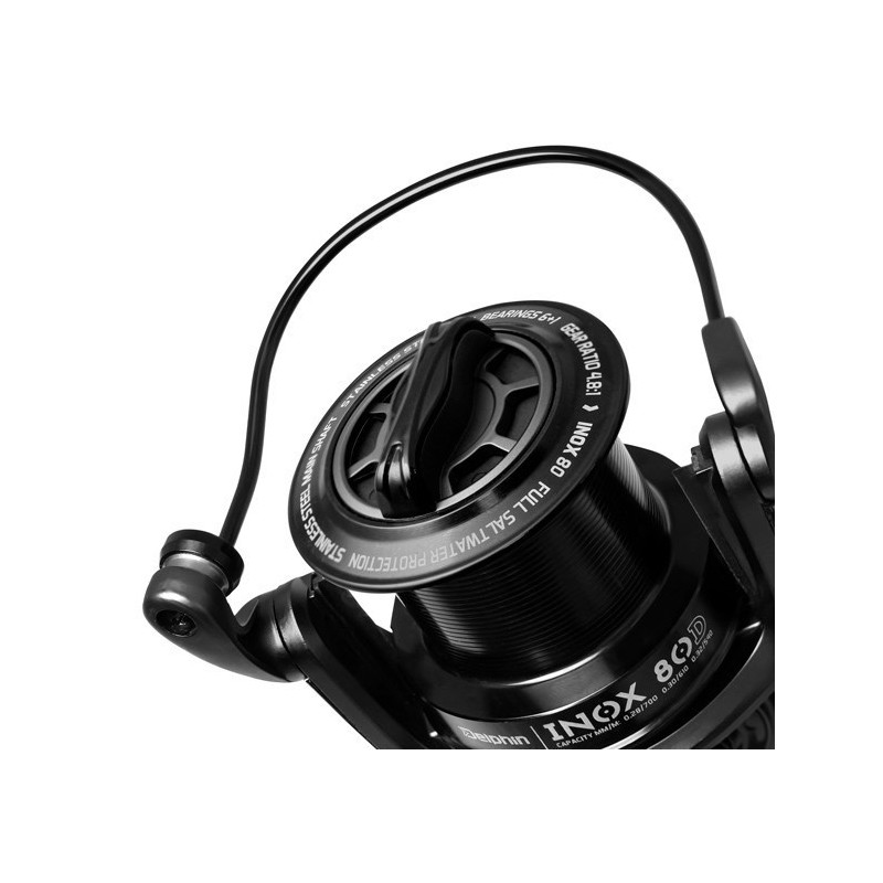 Kołowrotek Delphin INOX 8000