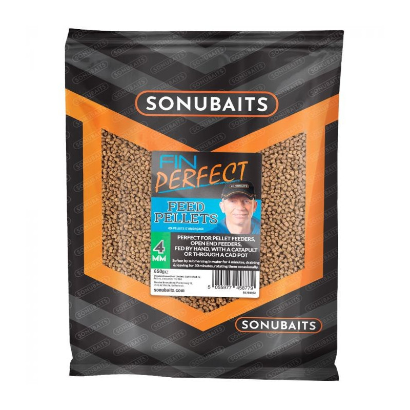 Pellet Sonubaits Fin Perfect Feed 650g - 2mm Pellet Sonubaits Fin Perfect Feed 650g - 2mm