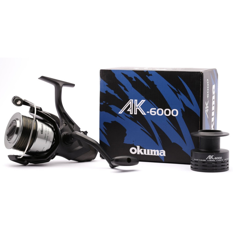 Kołowrotek Okuma AK BF + Żyłka - Edycja limitowana 6000 Kołowrotek Okuma AK BF + Żyłka - Edycja limitowana 6000