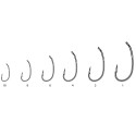Haczyki karpiowe Carp Spirit Medium Curve Shank hak 2 Haczyki karpiowe Carp Spirit Medium Curve Shank hak 2
