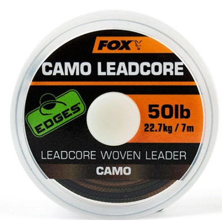 Plecionka FOX Camo Leadcore EDGES 7m - 22,7kg camo Plecionka FOX Camo Leadcore EDGES 7m - 22,7kg camo