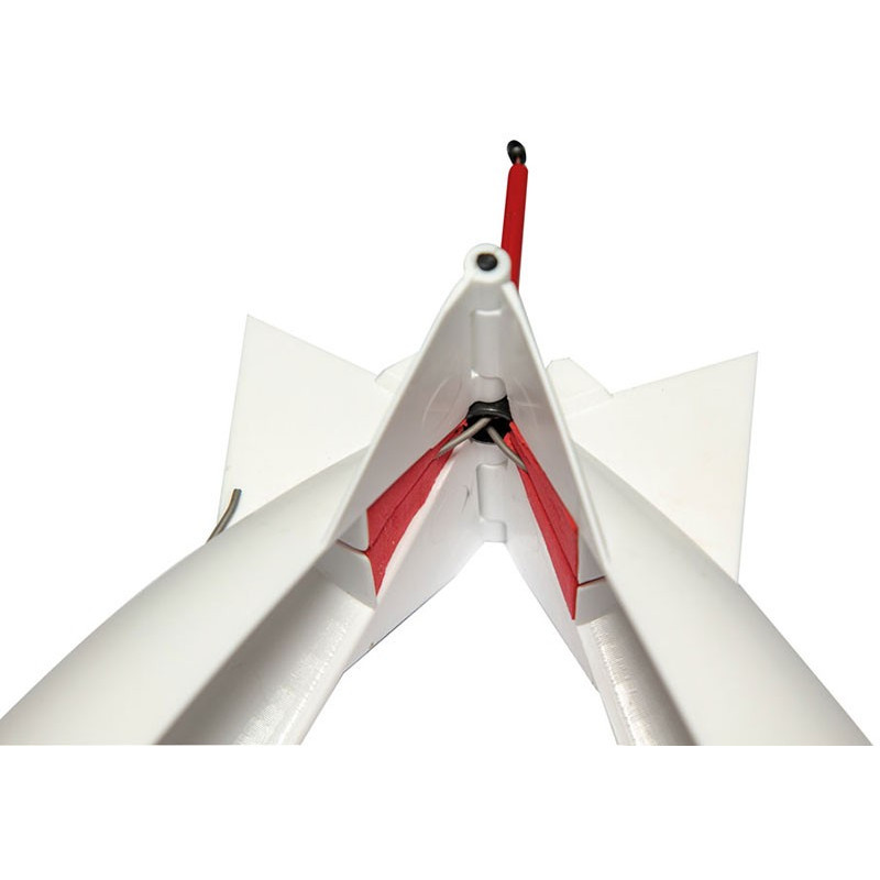 Rakieta zanętowa FOX Spomb Midi X czarny Rakieta zanętowa FOX Spomb Midi X czarny