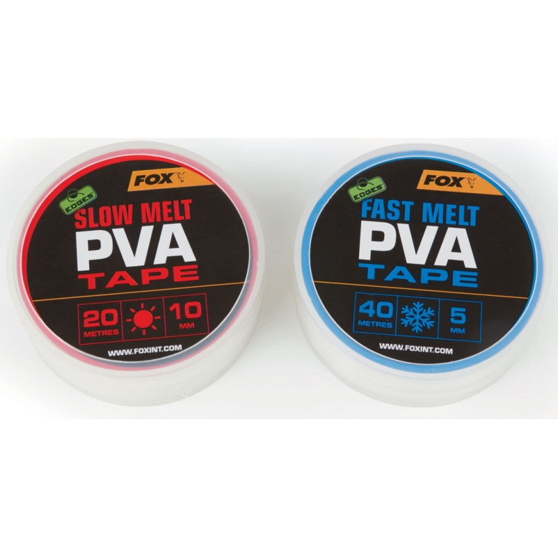 Taśma rozpuszczalna PVA EDGES wolno rozpuszczalna / 10mm FOX Taśma rozpuszczalna PVA EDGES wolno rozpuszczalna / 10mm FOX