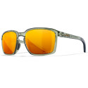 Okulary Polaryzacyjne Wiley X ALFA Captivate Brązowe lustro / Przezroczysty szary roz. m-l Okulary Polaryzacyjne Wiley X ALFA Captivate Brązowe lustro / Przezroczysty szary roz. m-l