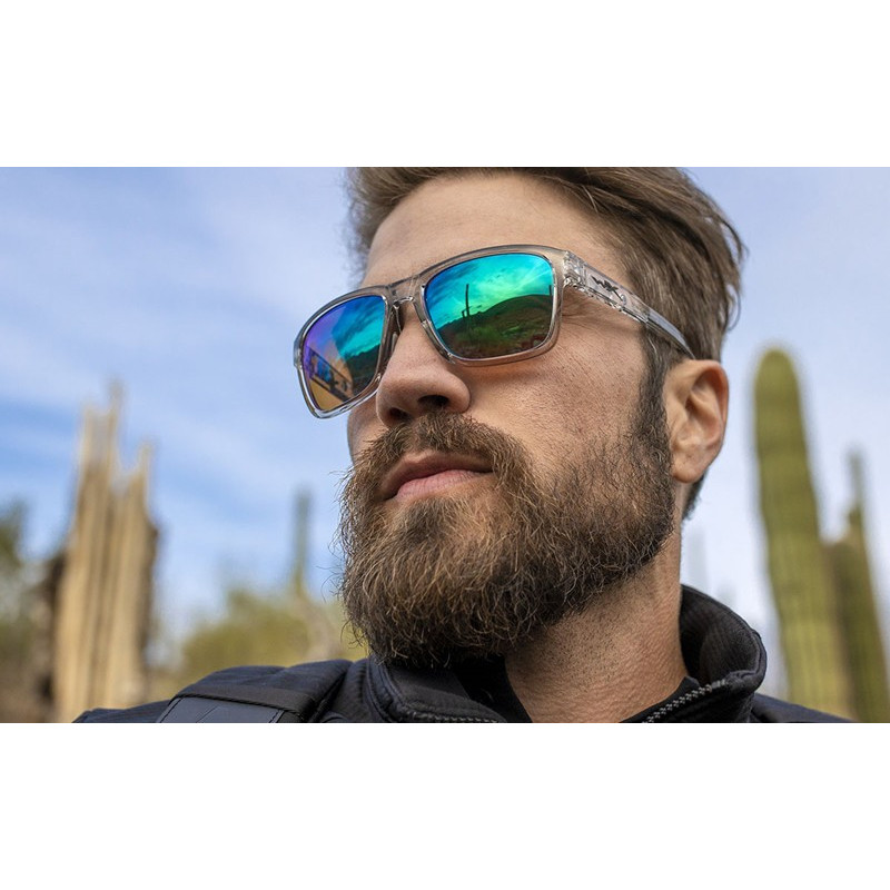 Okulary polaryzacyjne Wiley X Trek Captivate Zielone lustro / Jasnoszary kryształ roz. m-l Okulary polaryzacyjne Wiley X Trek Captivate Zielone lustro / Jasnoszary kryształ roz. m-l