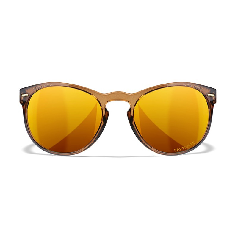 Okulary polaryzacyjne Wiley X Covert Captivate Brązowe lustro / Piwny roz. m-l Okulary polaryzacyjne Wiley X Covert Captivate Brązowe lustro / Piwny roz. m-l