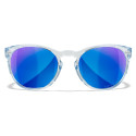 Okulary polaryzacyjne Wiley X Covert Captivate Niebieskie Lustro / Błyszczący Kryształ - Jasny Szafir roz. m-l Okulary polaryzacyjne Wiley X Covert Captivate Niebieskie Lustro / Błyszczący Kryształ - Jasny Szafir roz. m-l