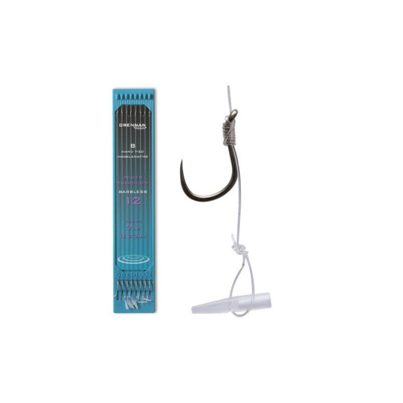 Przypon Drennan Power Pushstop HTN Plate 15 cm hak 12 Przypon Drennan Power Pushstop HTN Plate 15 cm hak 12