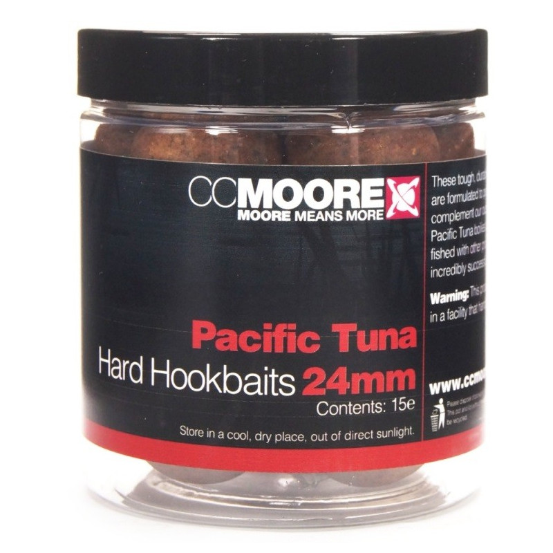 Kulki proteinowe CC Moore Hard Hookbaits 15mm - Pacific Tuna Kulki proteinowe CC Moore Hard Hookbaits 15mm - Pacific Tuna