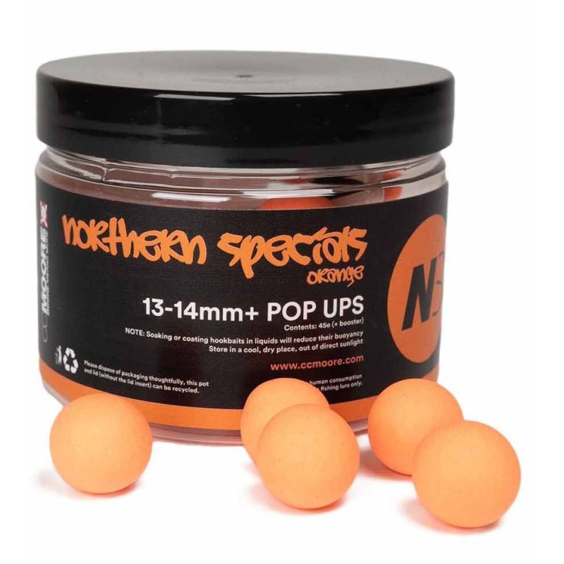 Kulki CC Moore Ns1 Pop Ups 13/14mm - Northern Special Orange Kulki CC Moore Ns1 Pop Ups 13/14mm - Northern Special Orange