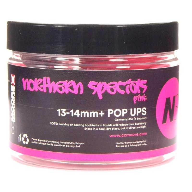 Kulki CC Moore NS1+ Pop Ups 13/14mm - Northern Special Pink