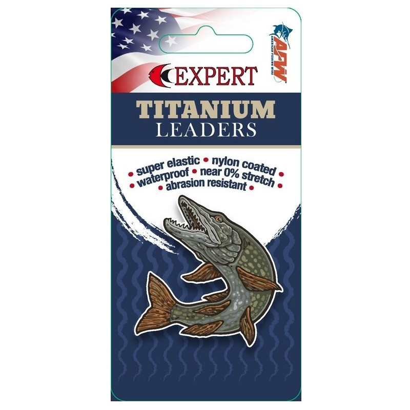 Przypon Expert Titanium Leaders 25cm / 12kg