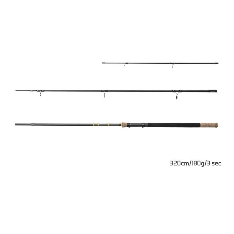 Wędka Delphin RIVER TROPHY NXT + 4 SZCZYTÓWKI 400cm / 200g