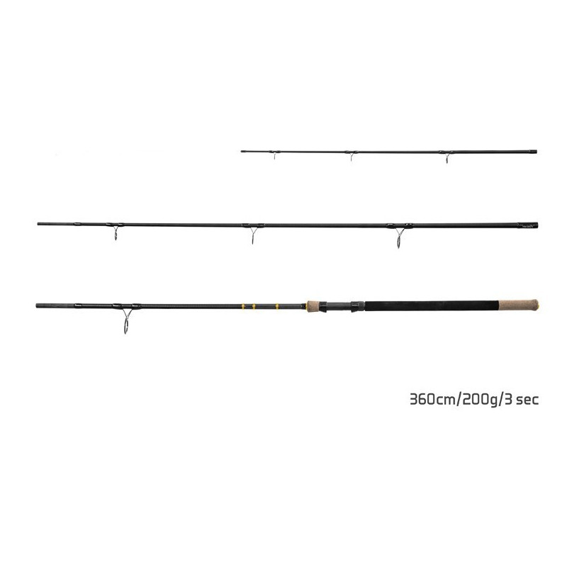 Wędka Delphin RIVER TROPHY NXT + 4 SZCZYTÓWKI 300cm / 160g