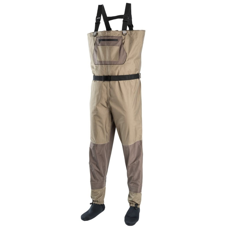 Spodnie Jaxon z oddychającego materiału i neoprenową skarpetą roz. M Spodnie Jaxon z oddychającego materiału i neoprenową skarpetą roz. M