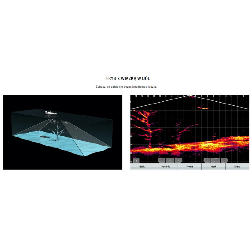 Echosonda Garmin skanująca Panoptix LiveScope Echosonda Garmin skanująca Panoptix LiveScope